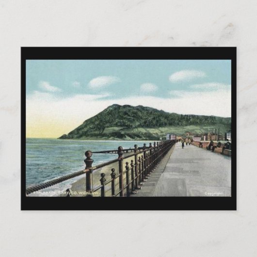 Old Postcard - Bray, Grafschaft Wicklow, Irland Postkarte (Vorderseite)