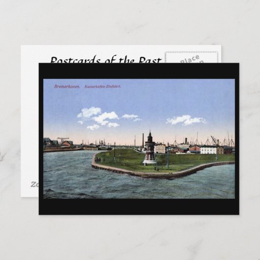 Old Postcard - Bremerhaven, Deutschland Postkarte (Vorne/Hinten)