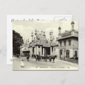 Old Postcard - Brighton Pavilion Postkarte (Vorne/Hinten)