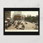 Old Postcard, Broadway & 5th Ave, New York City Postkarte (Vorderseite)