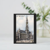 Old Postcard - Brüsseler Rathaus Postkarte (Stehend Vorderseite)