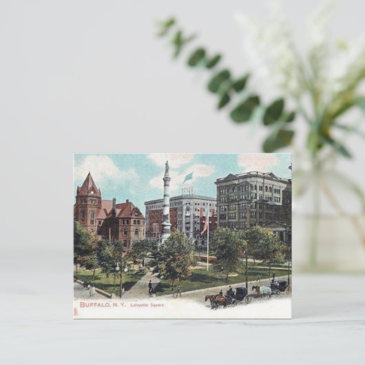 Old Postcard - Buffalo, New York, USA Postkarte (Stehend Vorderseite)