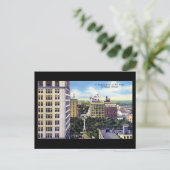 Old Postcard - Bull St, Savannah, Georgia Postkarte (Stehend Vorderseite)