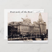 Old Postcard - Bund, Shanghai, China Postkarte (Vorne/Hinten)