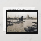 Old Postcard - Bund, Shanghai, China Postkarte (Vorne/Hinten)