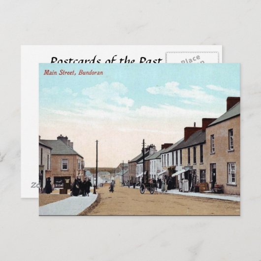 Old Postcard - Bundoran, Grafschaft Donegal, Irlan Postkarte (Vorne/Hinten)