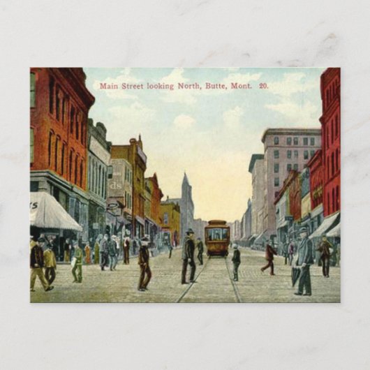 Old Postcard - Butte, Montana, USA Postkarte (Vorderseite)