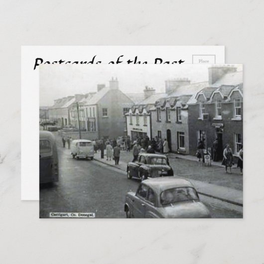 Old Postcard - Carrigart, Grafschaft Donegal, Irla Postkarte (Vorne/Hinten)