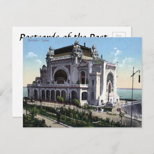 Old Postcard - Casino, Constanta, Rumänien Postkarte (Vorne/Hinten)