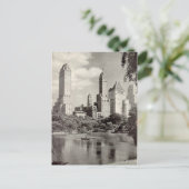 Old Postcard - Central Park, New York City Postkarte (Stehend Vorderseite)