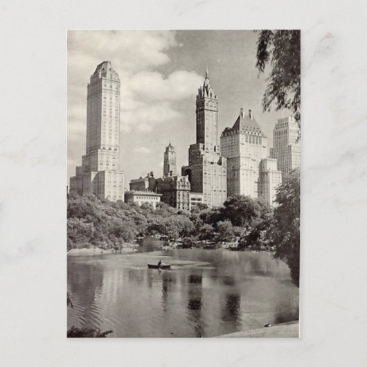 Old Postcard - Central Park, New York City Postkarte (Vorderseite)