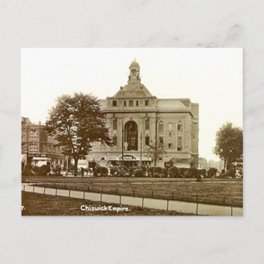 Old Postcard - Chiswick Empire, London Postkarte (Vorderseite)