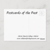Old Postcard - Christ Church, Oxford Postkarte (Rückseite)