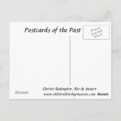 Old Postcard - Christo Redemptor, Rio de Janeiro Postkarte (Rückseite)