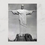 Old Postcard - Christo Redemptor, Rio de Janeiro Postkarte (Vorderseite)