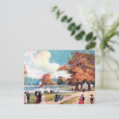 Old Postcard - Clapham Common, London Postkarte (Stehend Vorderseite)