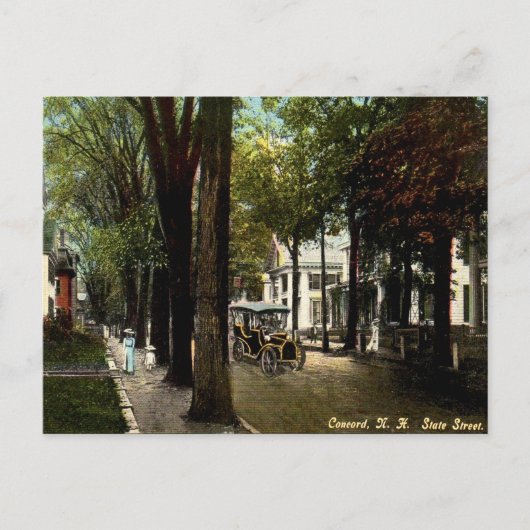 Old Postcard - Concord, New Hampshire Postkarte (Vorderseite)