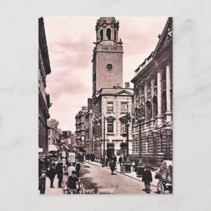 Old Postcard - Corn Street, Bristol Postkarte