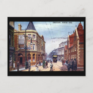 Old Postcard - Croydon, London Postkarte