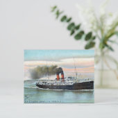 Old Postcard - DAR Steamer, Yarmouth, NS Postkarte (Stehend Vorderseite)