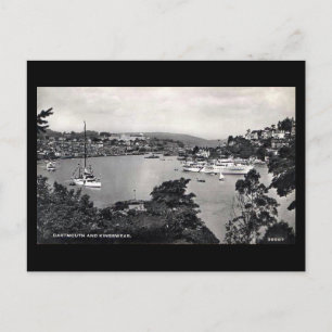 Old Postcard - Dartmouth and Kingswear Postkarte