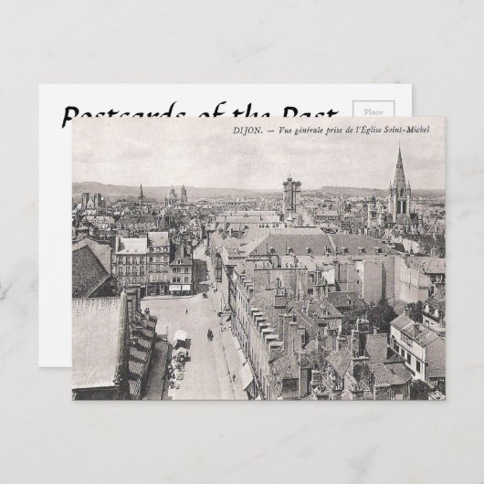 Old Postcard - Dijon, Côte-d'Or, Frankreich. Postkarte (Vorne/Hinten)