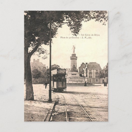 Old Postcard - Dijon, Frankreich Postkarte (Vorderseite)