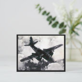 Old Postcard - Douglas A-20 "Havoc" Postkarte (Stehend Vorderseite)