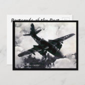 Old Postcard - Douglas A-20 "Havoc" Postkarte (Vorne/Hinten)