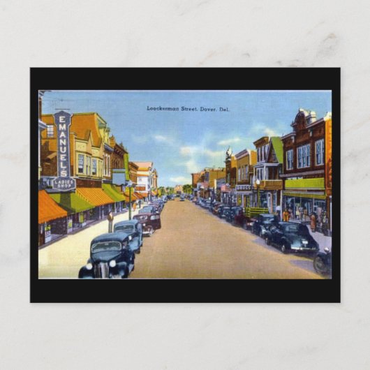 Old Postcard - Dover, Delaware Postkarte (Vorderseite)