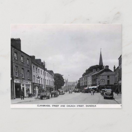 Old Postcard - Dundalk, Grafschaft Louth Postkarte (Vorderseite)