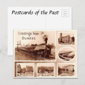 Old Postcard - Dundee, Schottland Postkarte (Vorne/Hinten)