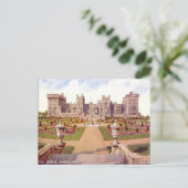 Old Postcard - East Terrace, Windsor Castle Postkarte (Stehend Vorderseite)