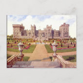 Old Postcard - East Terrace, Windsor Castle Postkarte (Vorderseite)
