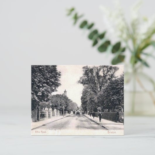 Old Postcard - Effra Rd, Brixton, London Postkarte (Stehend Vorderseite)