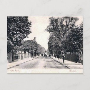 Old Postcard - Effra Rd, Brixton, London Postkarte