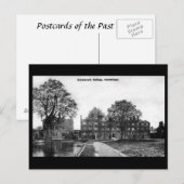 Old Postcard - Emmanuel Uni, Cambridge Postkarte (Vorne/Hinten)