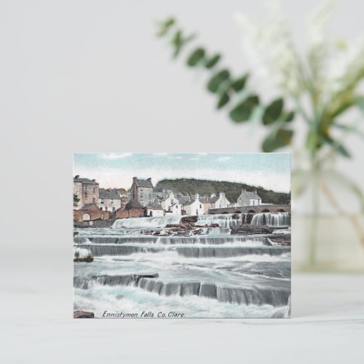 Old Postcard - Ennistymon, Grafschaft Clare, Irlan Postkarte (Stehend Vorderseite)