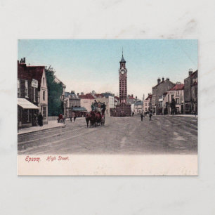 Old Postcard - Epsom, Surrey Postkarte