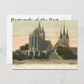 Old Postcard - Erfurt, Thüringen, Deutschland Postkarte (Vorne/Hinten)