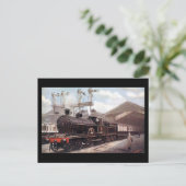 Old Postcard - Euston, Scotch Express Postkarte (Stehend Vorderseite)