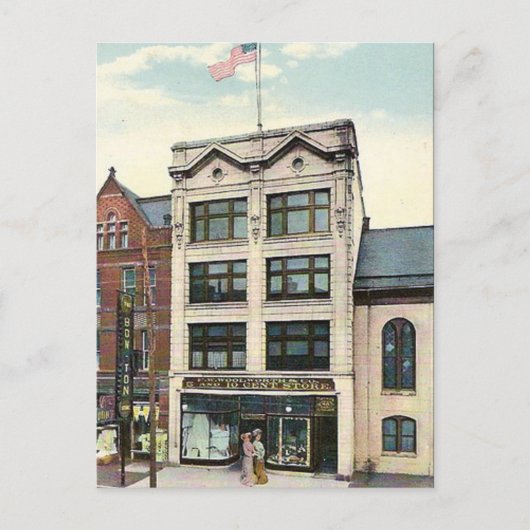 Old Postcard - F W Woolworth's, York, Pennsylvania Postkarte (Vorderseite)