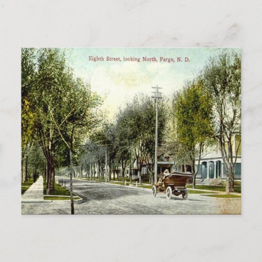 Old Postcard - Fargo, North Dakota, USA Postkarte (Vorderseite)