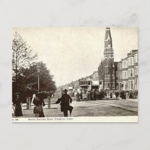 Old Postcard - Finsbury Park, London Postkarte