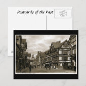 Old Postcard - Foregate Street, Chester. Postkarte (Vorne/Hinten)