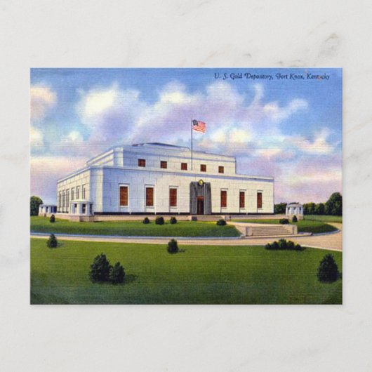 Old Postcard - Fort Knox, Kentucky, USA Postkarte (Vorderseite)