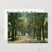 Old Postcard - Fredericton, New Brunswick Postkarte (Vorne/Hinten)