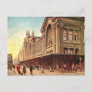 Old Postcard - Gare du Nord, Paris Postkarte