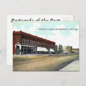 Old Postcard - Gary, Indiana, USA Postkarte (Vorne/Hinten)