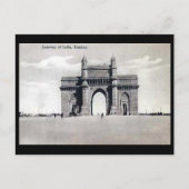 Old Postcard - Gateway of India, Mumbai Postkarte (Vorderseite)